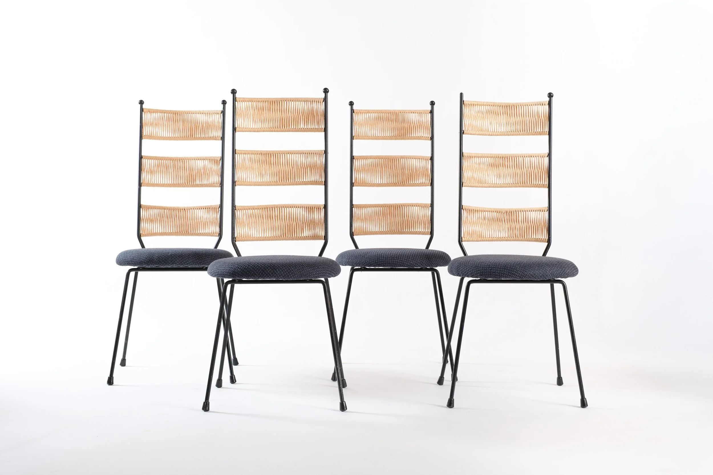 Set of 4 Dining Chairs by Arthur Umanoff
