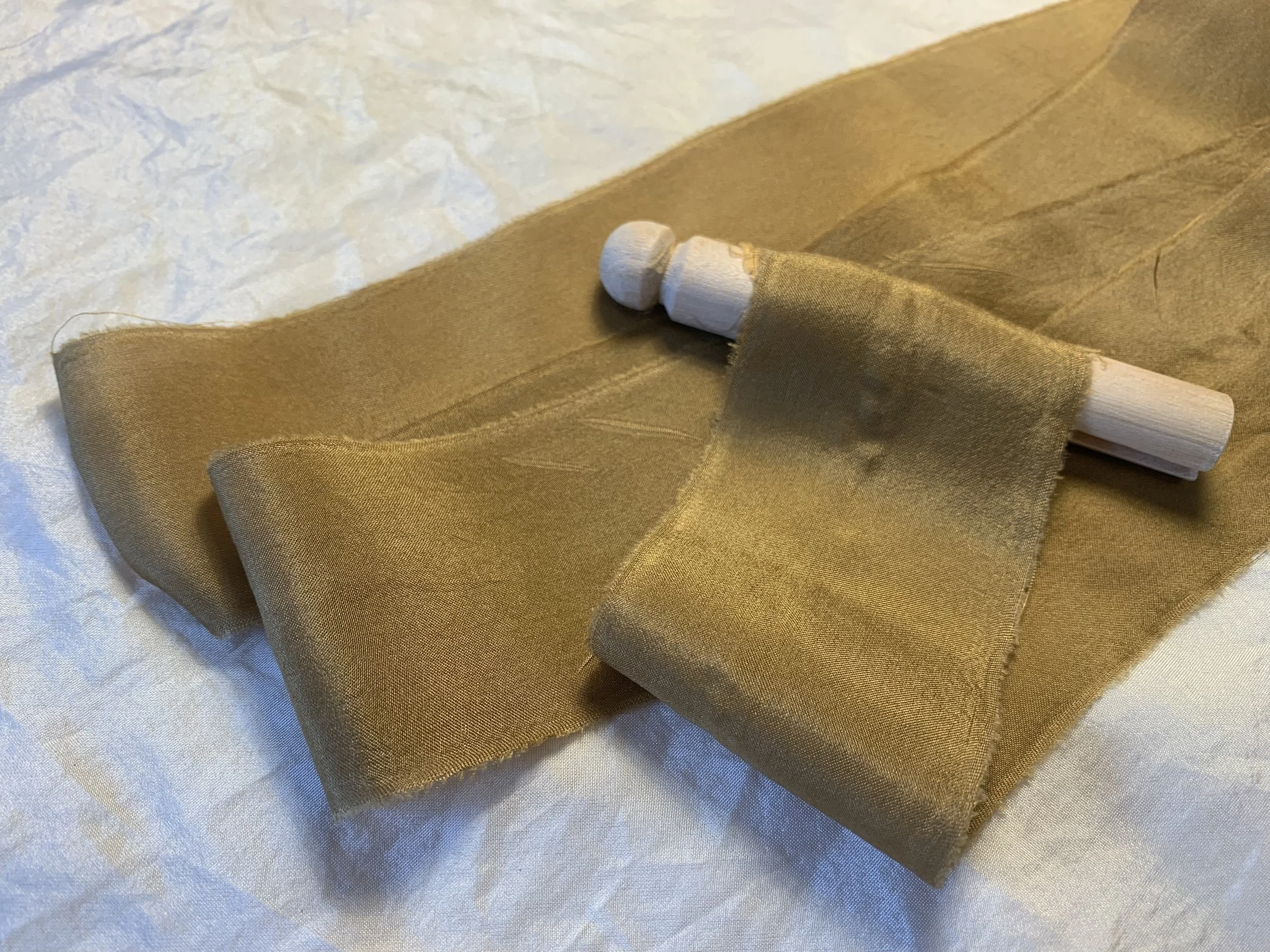 Golden Brown (Sulfur Cosmos) Ribbon - 1m