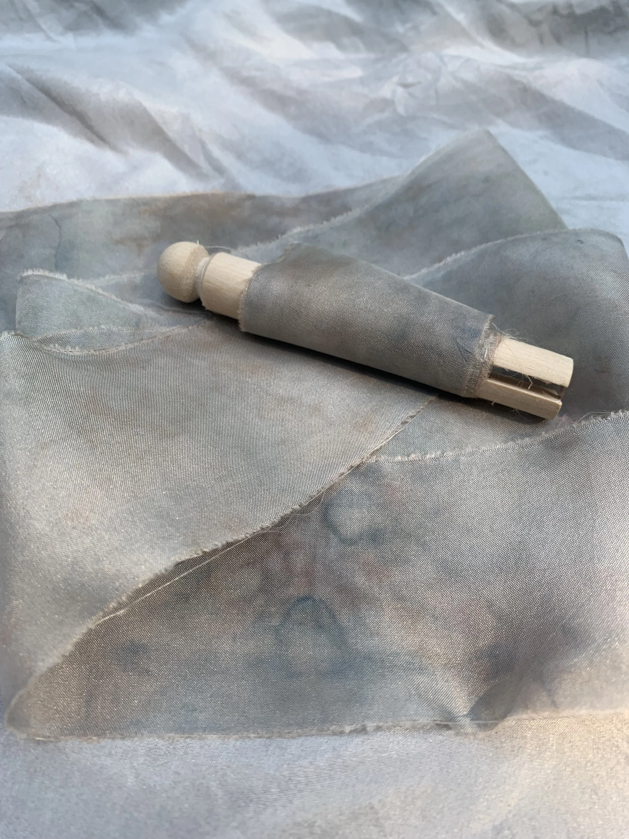 Marble (Indigo) Ribbon - 1m