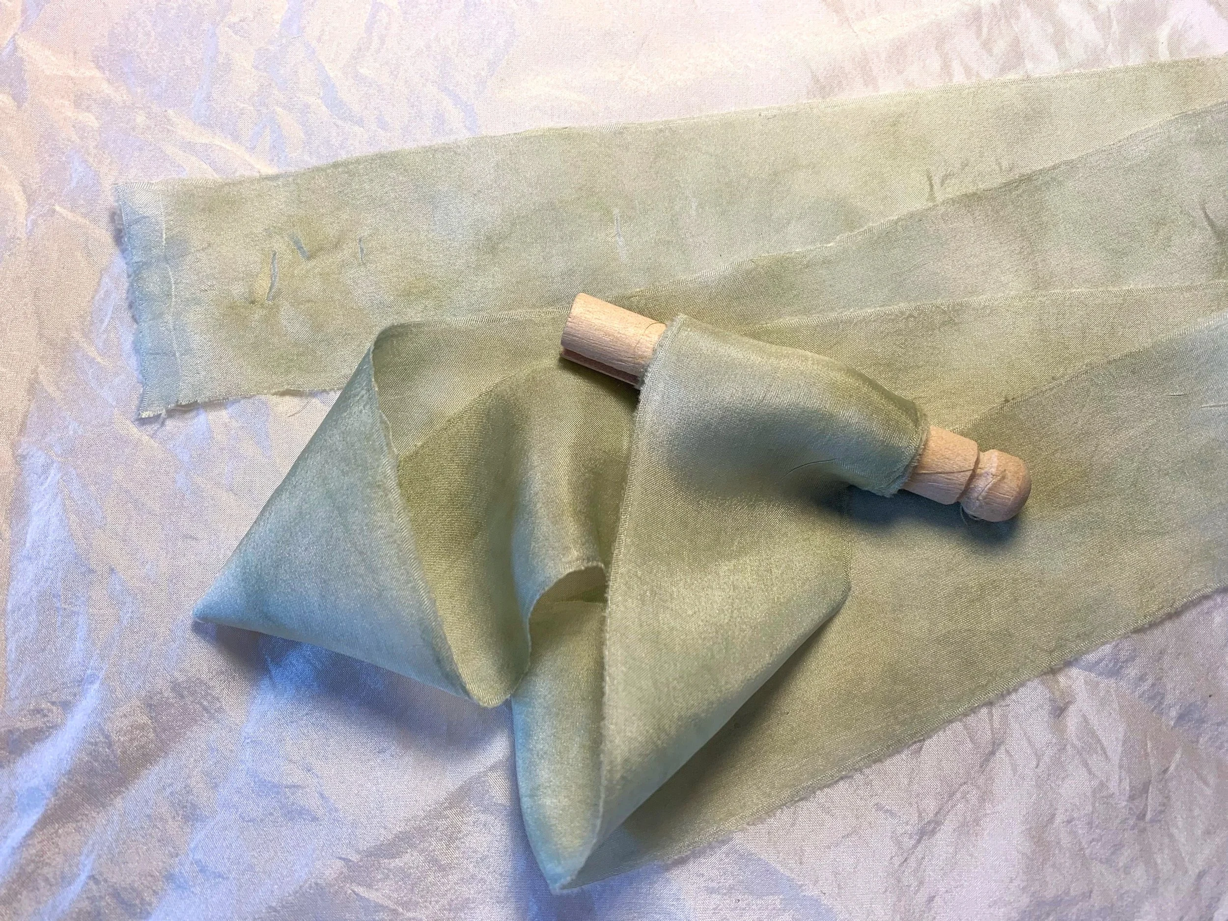 Algae Green (Indigo) Ribbon - 2.5m