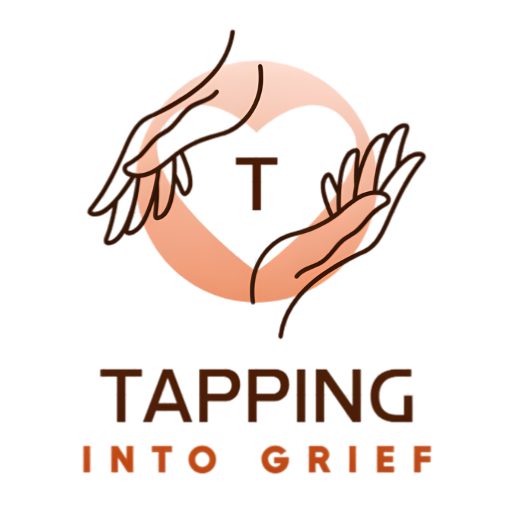 Illustration of two hands forming a circle around a letter T, with the words 'TAPPING INFOGRAPHIC' below.