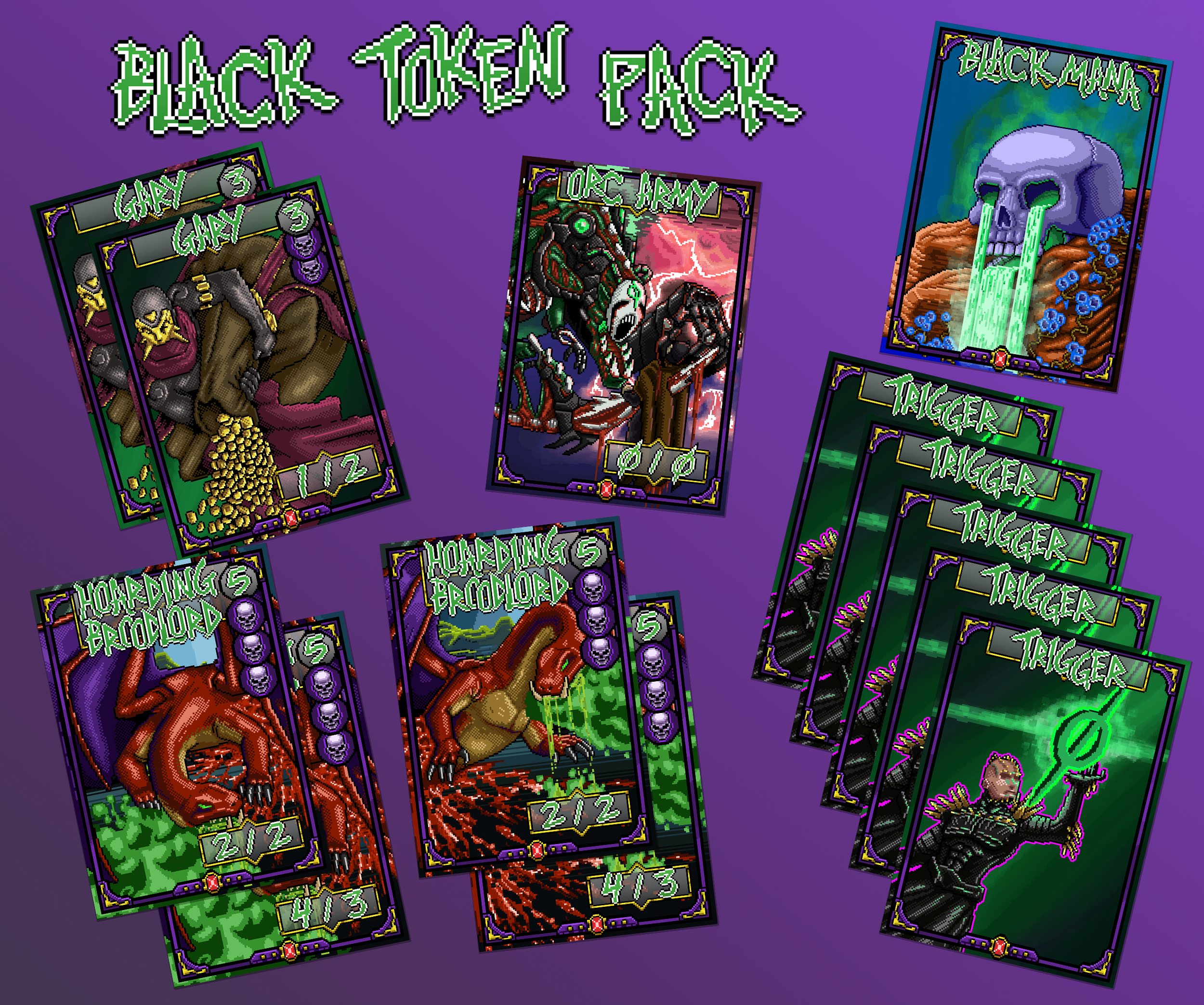 Black Token Pack, K'rrik Style