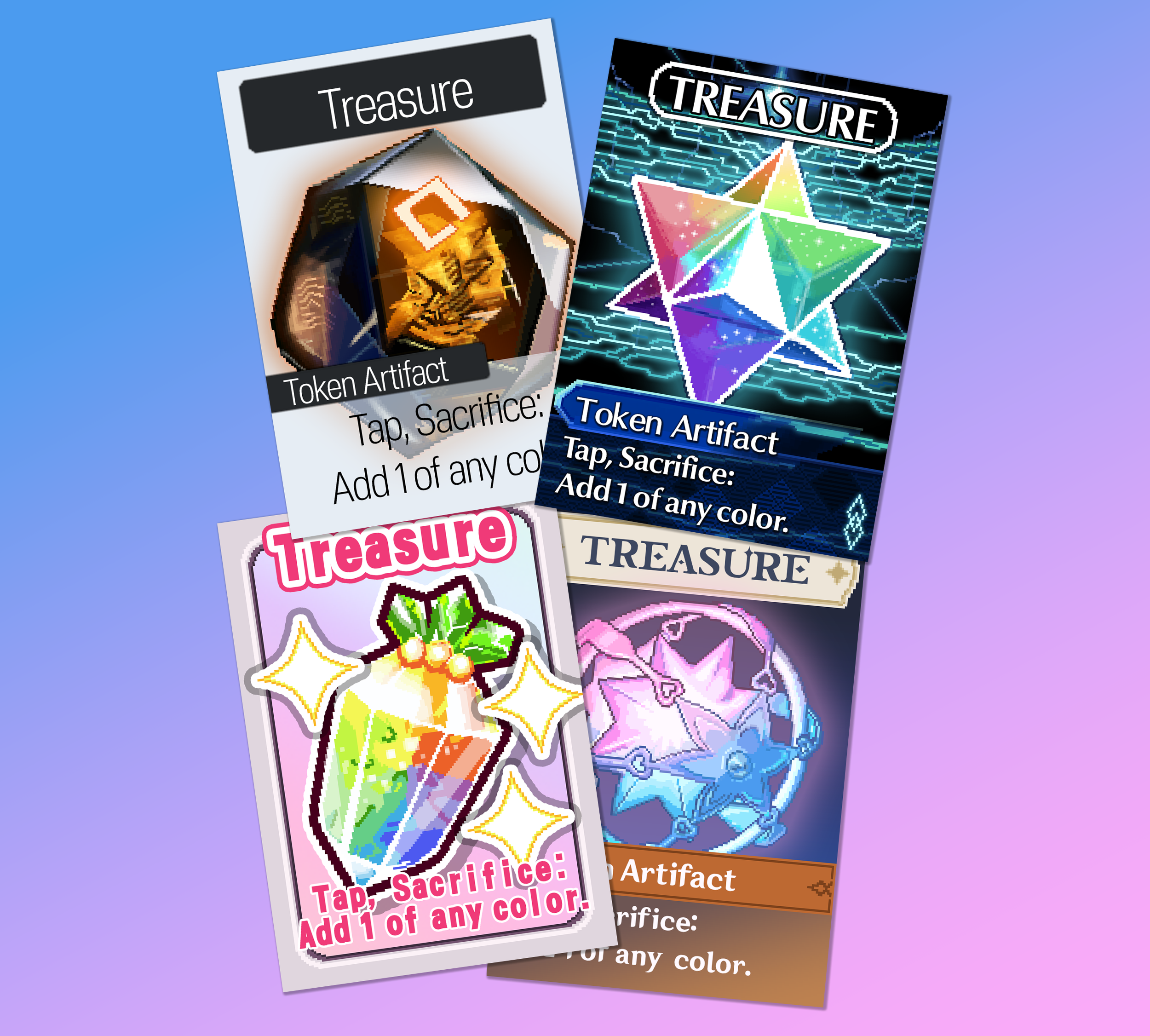 Gacha Treasures Token Pack