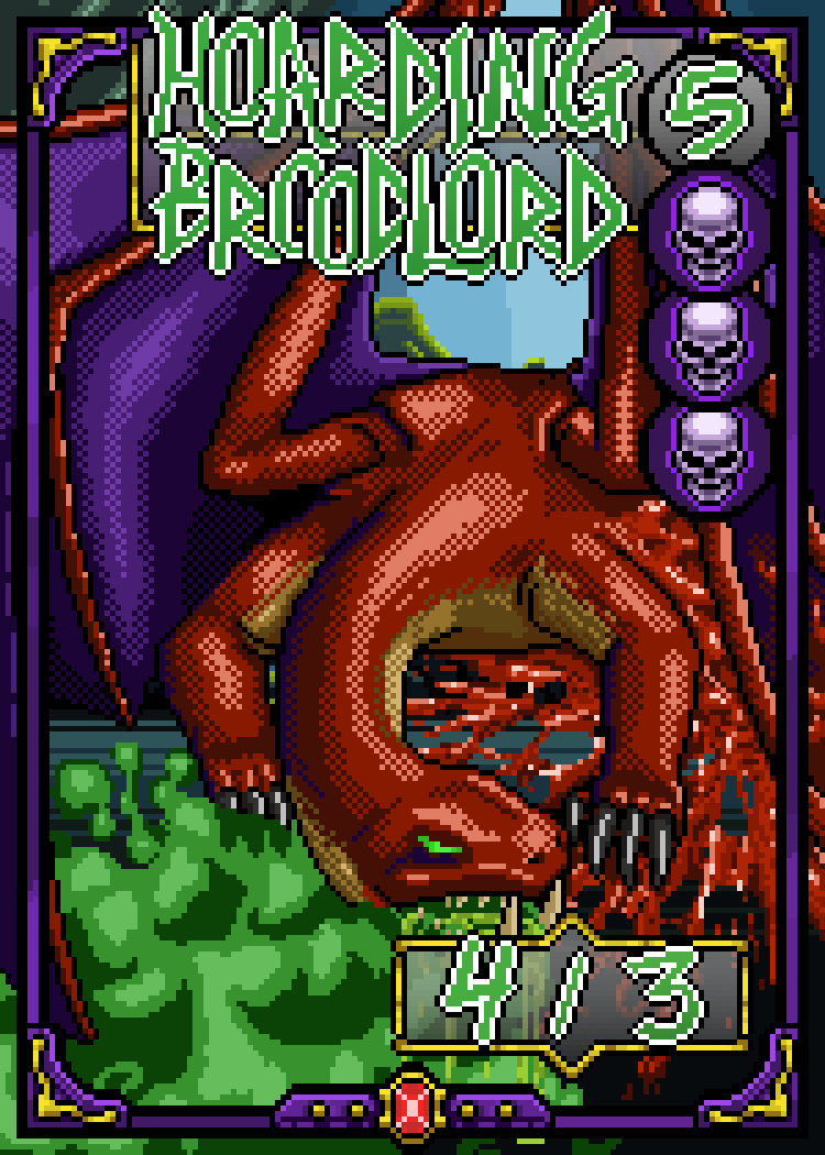 Hoarding Broodlord, Saw'd [[Left Side]]