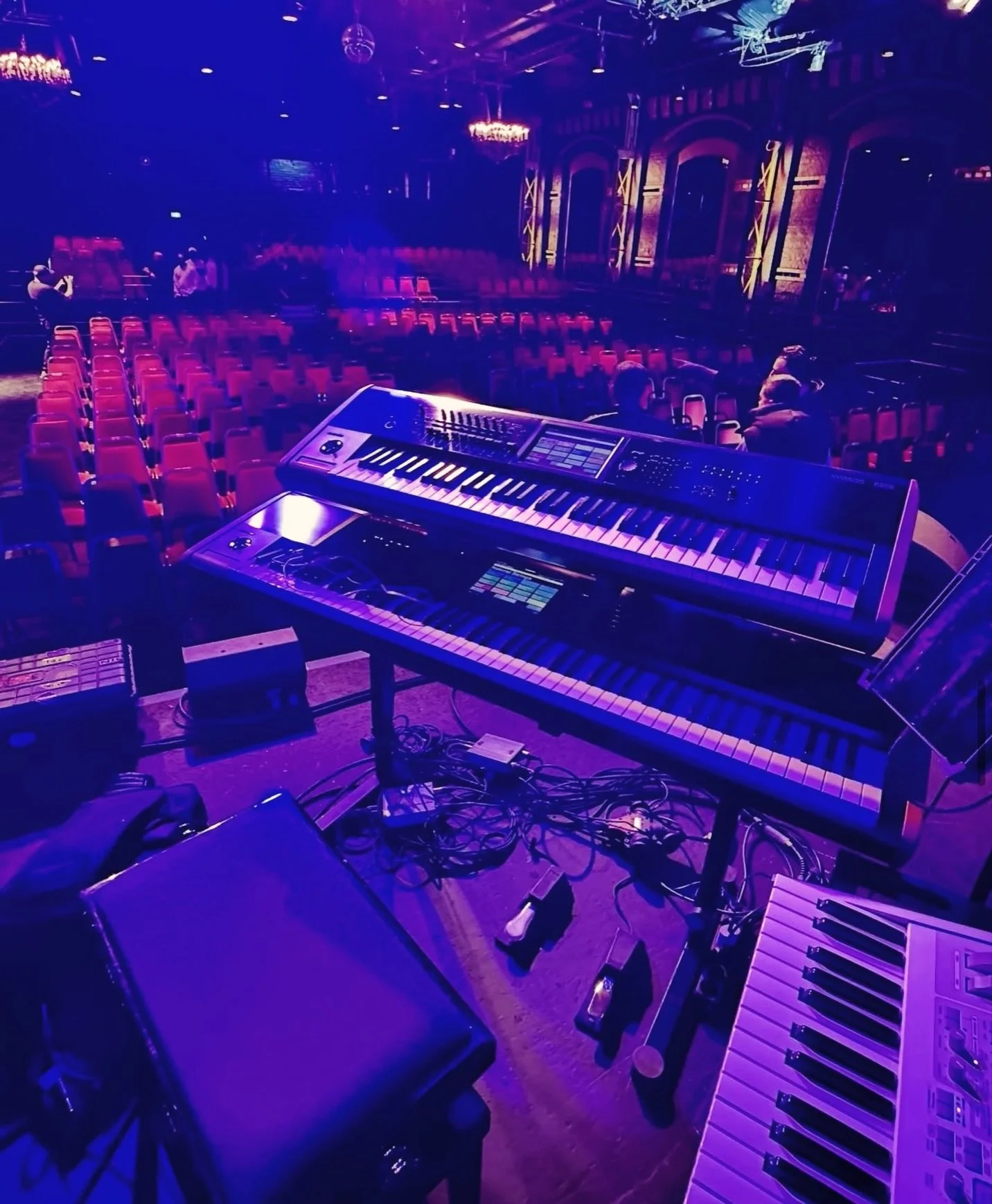 #kronos #korg #virust1 #fun #concert #live #keyboardist #germany #musician #liveband #tourlife #goodtimes #d&uuml;sseldorf