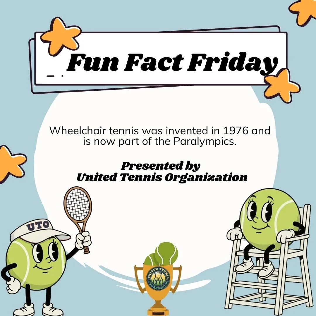 🎾✨ Fun Fact Friday! ✨🎾
Did you know wheelchair tennis was invented in 1976 and is now a proud part of the Paralympic Games? 💪♿
This incredible sport showcases athleticism, resilience, and the power of inclusion&mdash;proving tennis truly is for ev