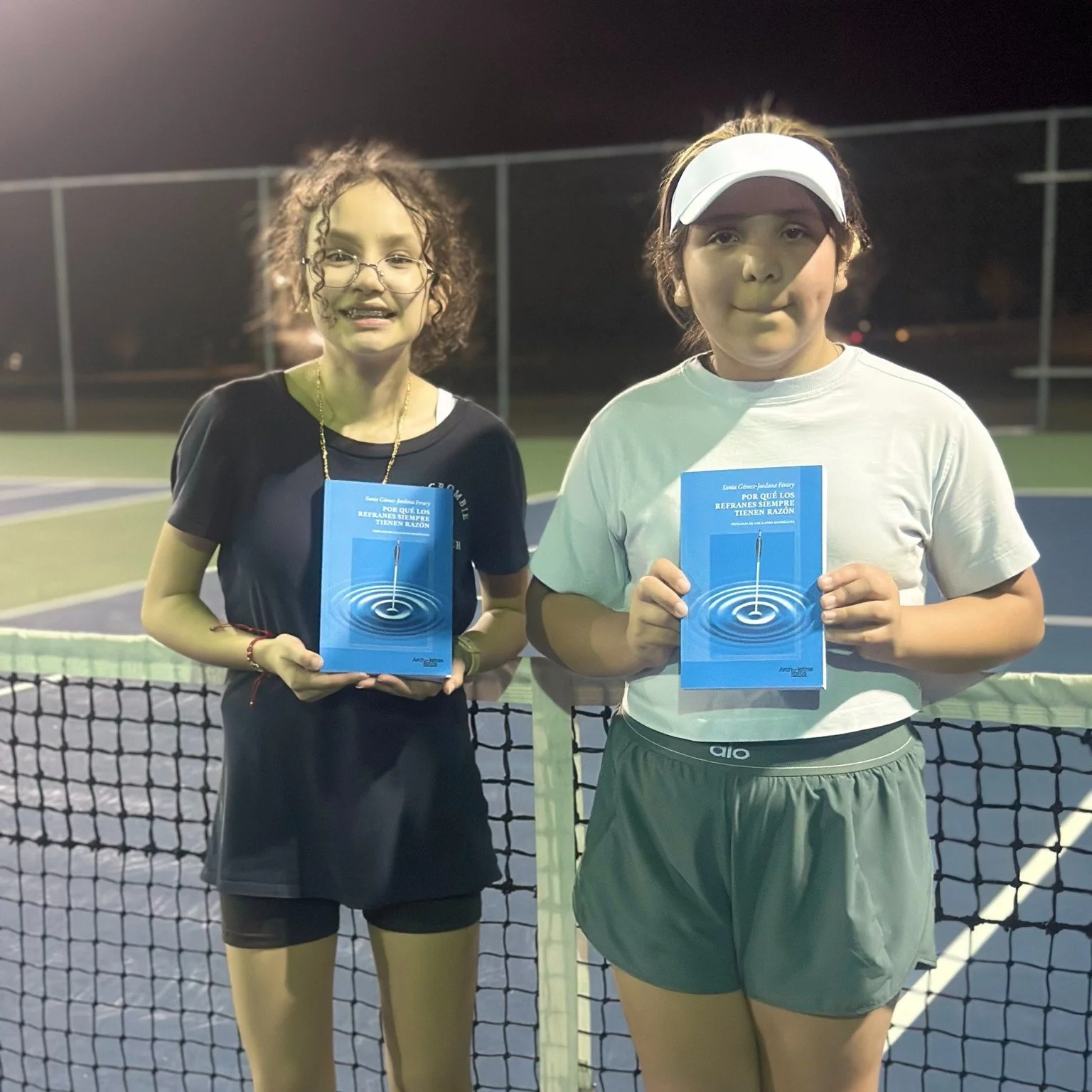The Story Behind the Win 📖✨

Huge congratulations to Nicole and Ayleen for their big win this week! After an incredible online meeting with a renowned Spanish author during one of our Advanced Spanish classes, they walked away with a brand-new book 