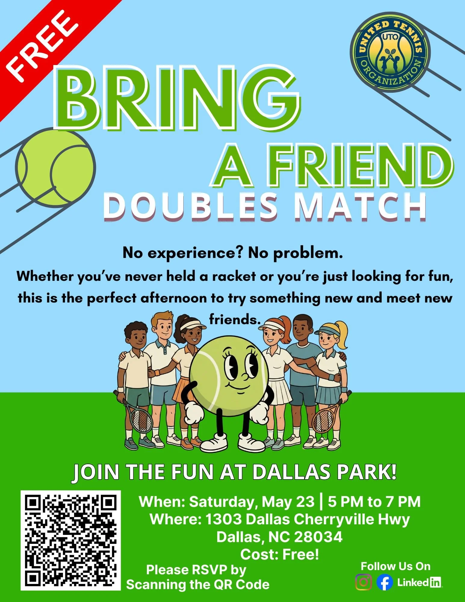 Bring-A-Friend Doubles Tournament