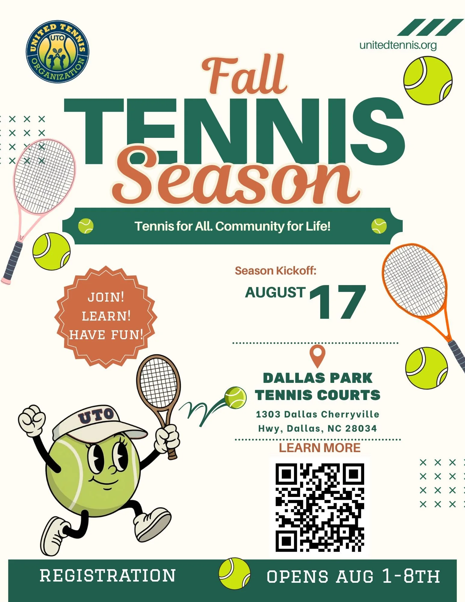 Register for Fall Season
