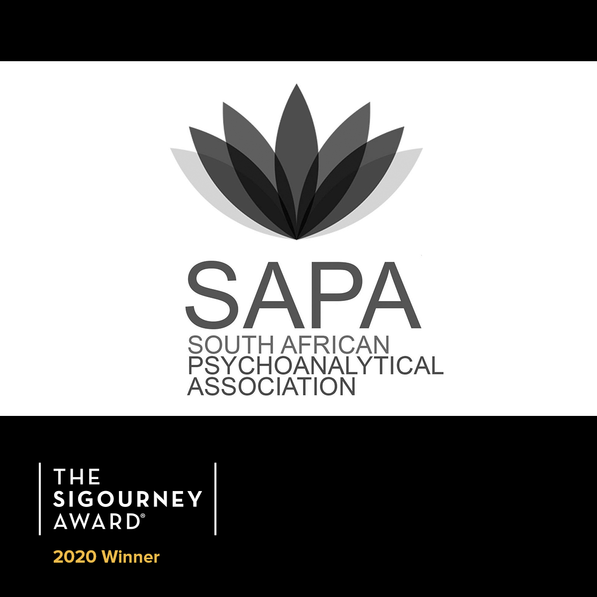 South African Psychoanalytical Association (SAPA), Wins The Sigourney Award 2020