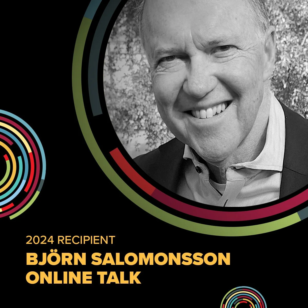 2024 Recipient Björn Salomonsson Online Talk