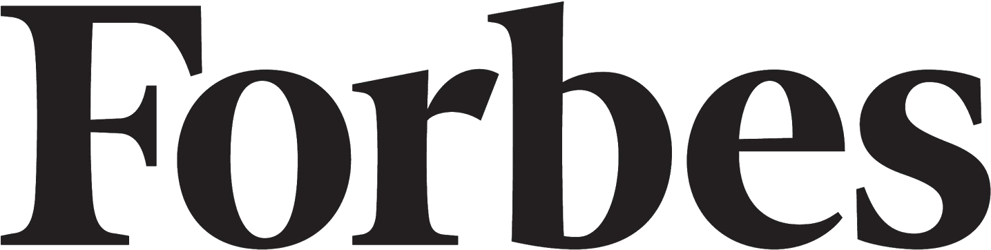 Forbes logo in black on a white background.