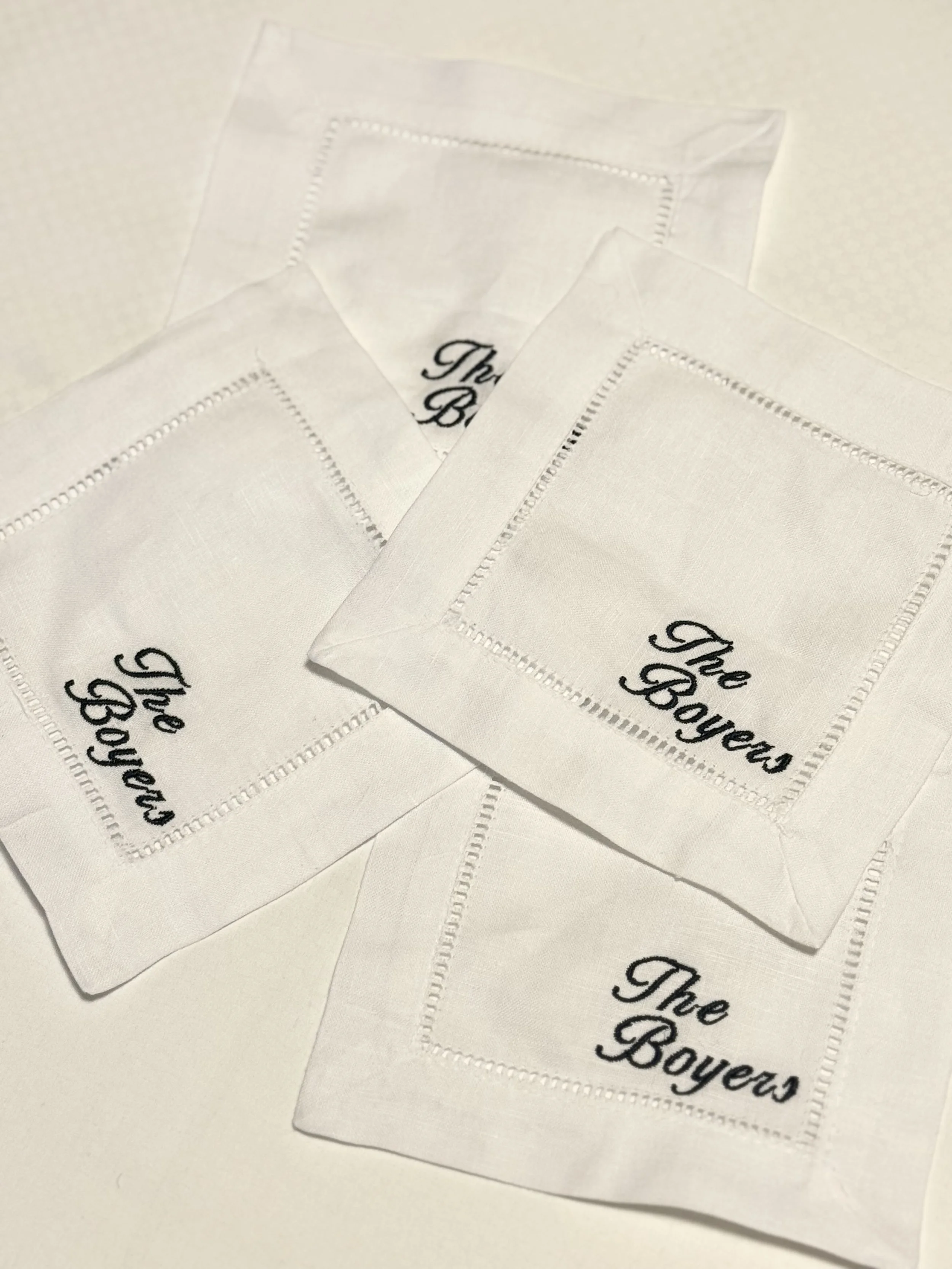 “The —” Cocktail Napkin Set