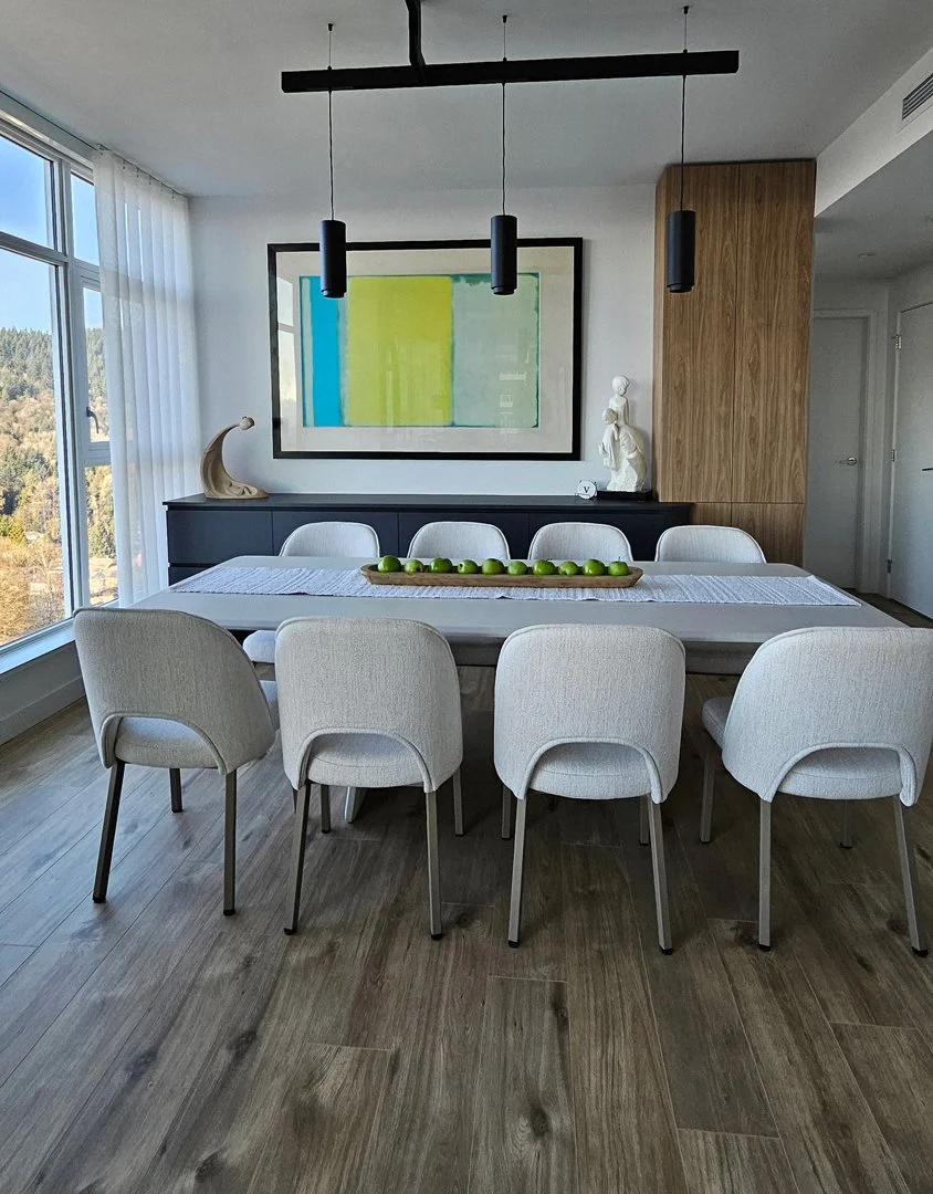 Built-in storage cabinetry for residential interior in Vancouver