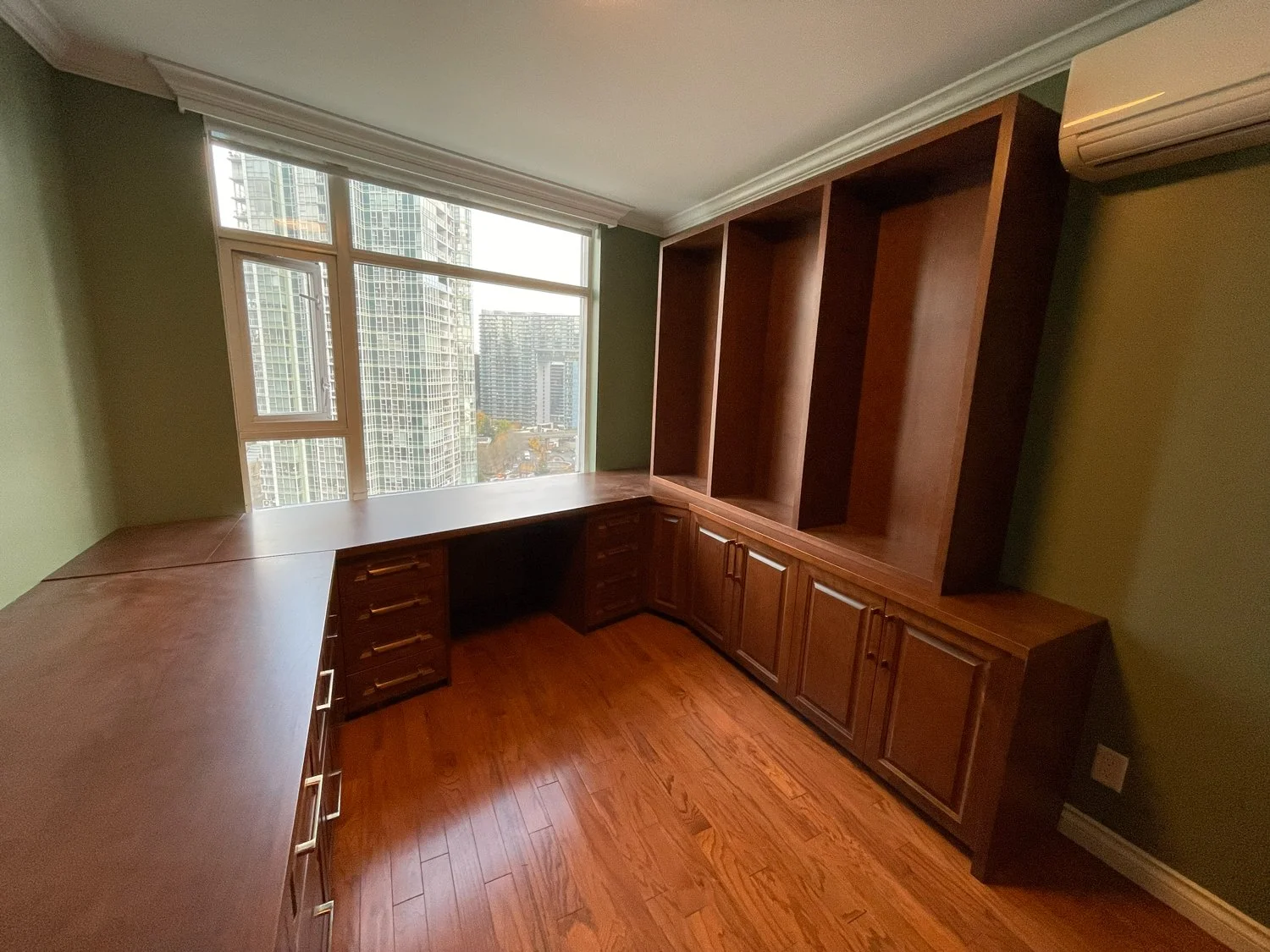 Custom home office and storage millwork Vancouver 2 