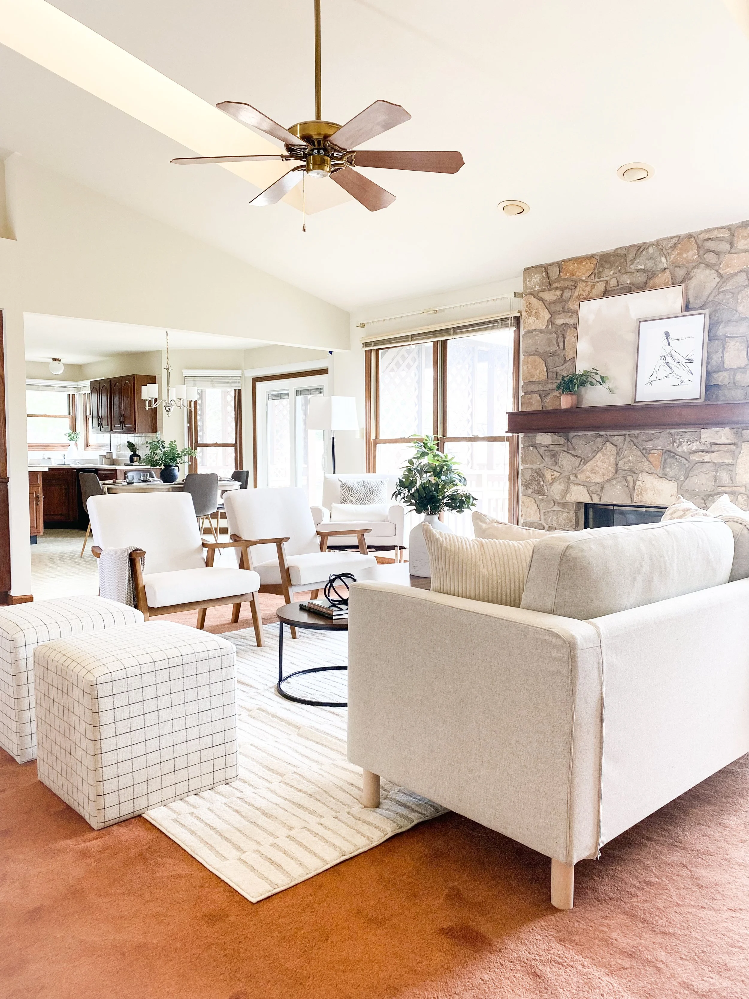 Dated houses must be staged 