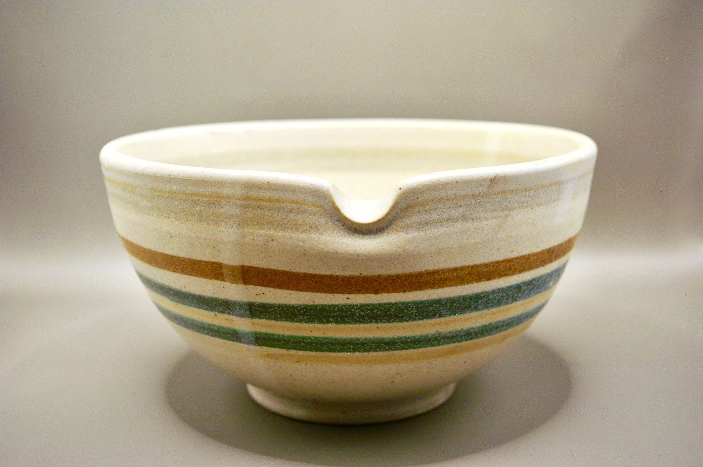Striped Batter Bowl