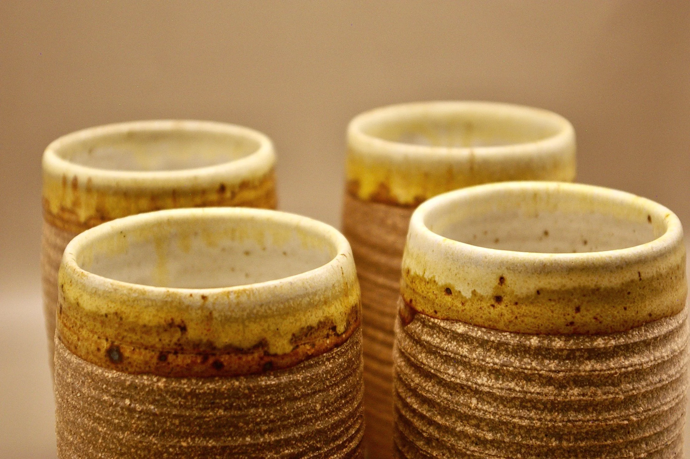 Textured Grip Cups (set of 4)