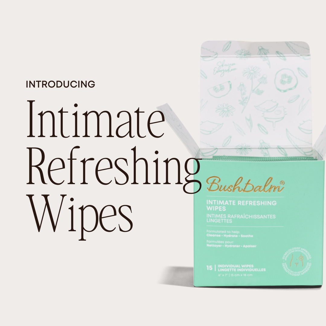 Intimate Refreshing Wipes | BushBalm