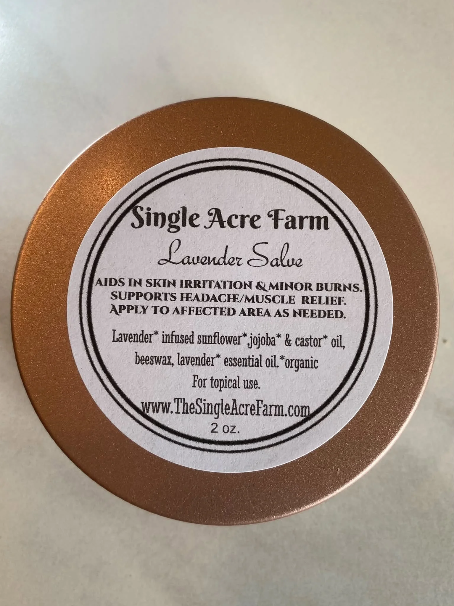 Lavender Salve