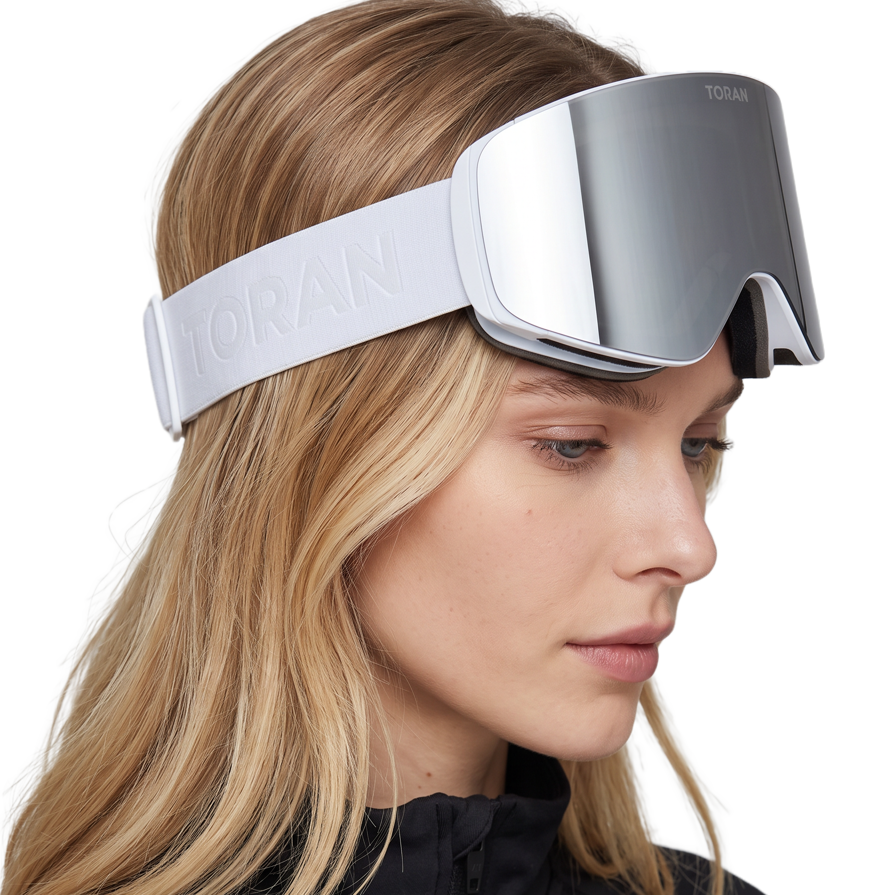 TORAN Skibriller - WHITE / SILVER