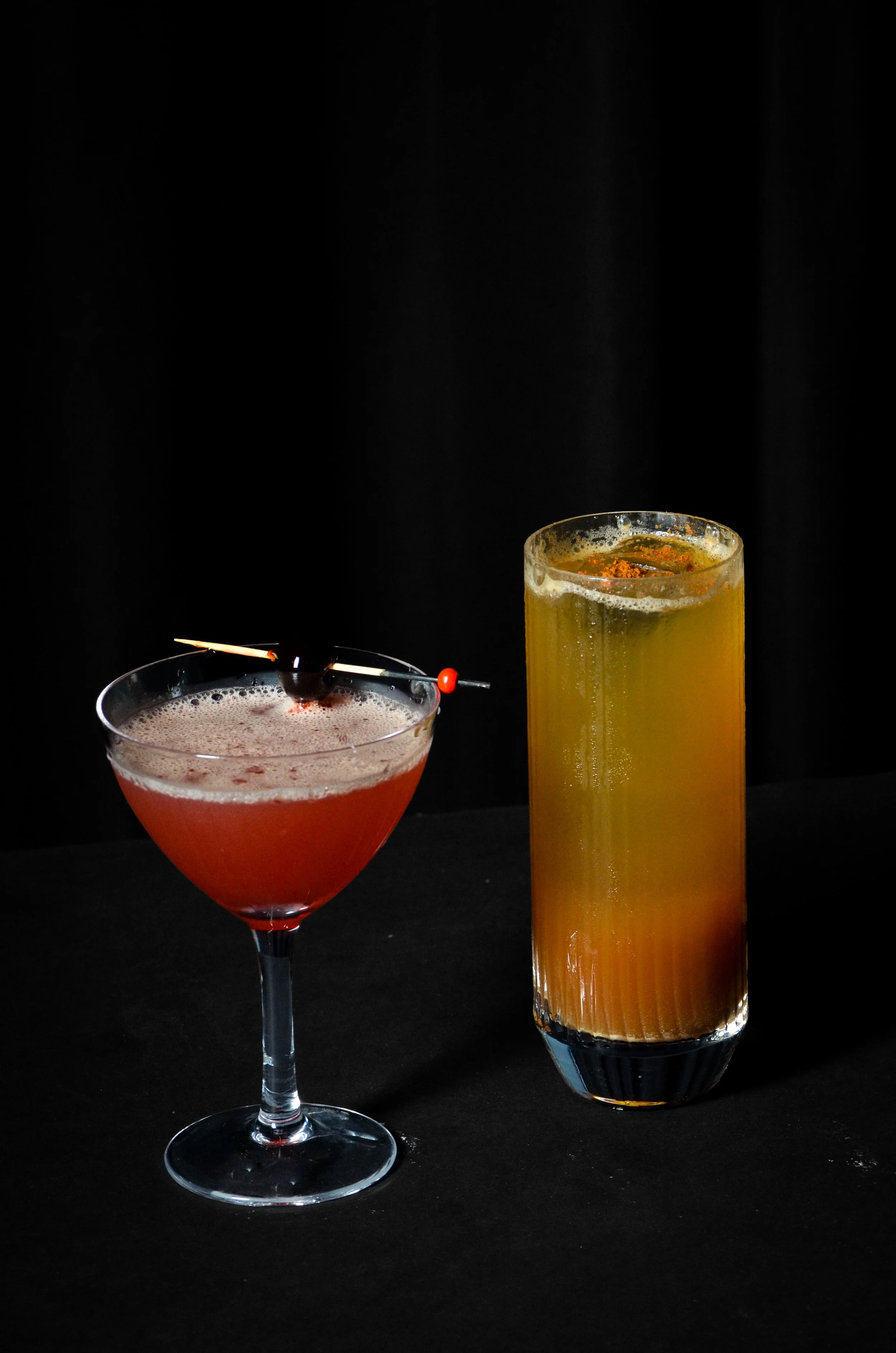 Crimson Outlaw & NA Espresso Fizz
