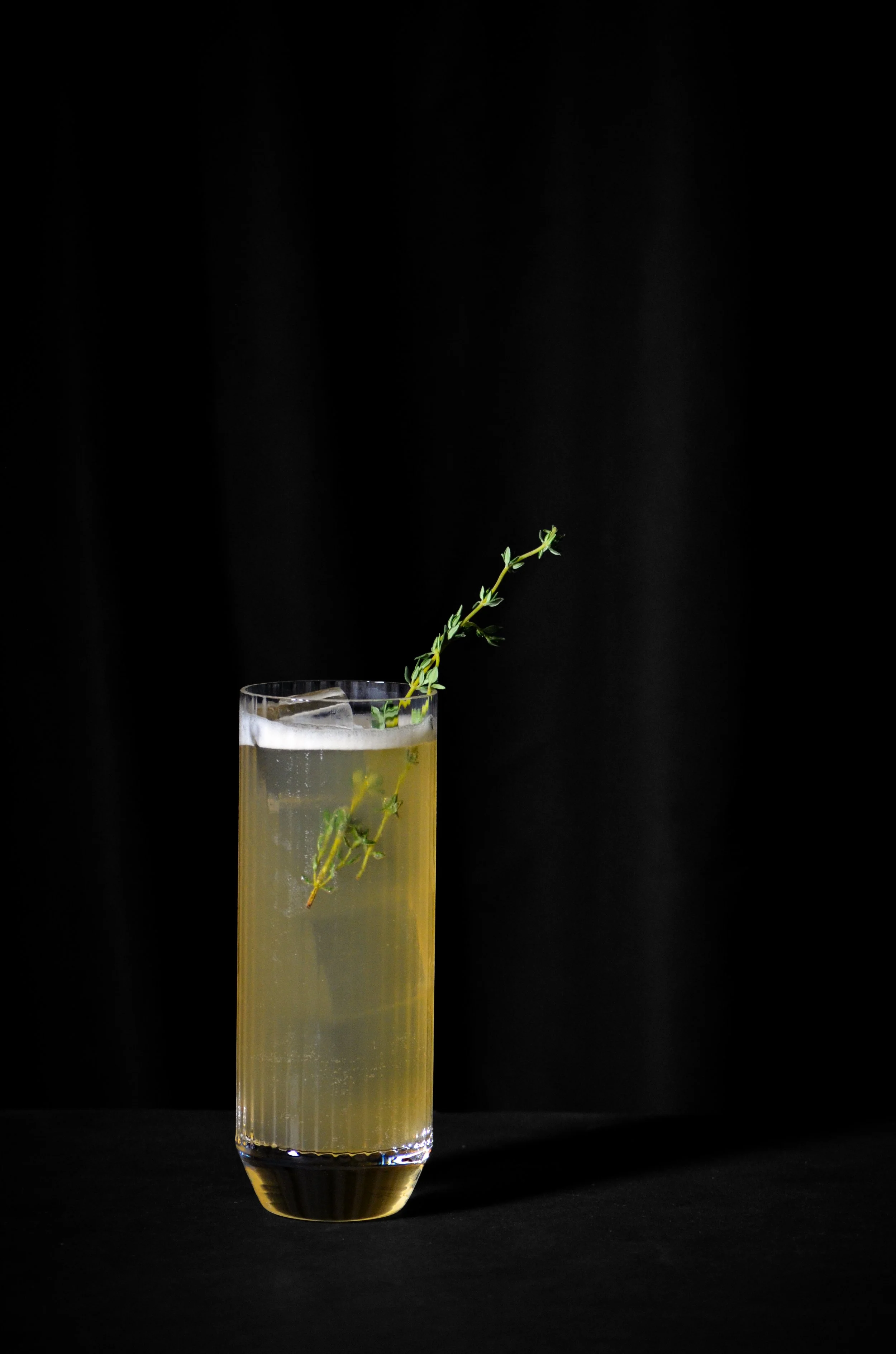Peach Thyme Shrub