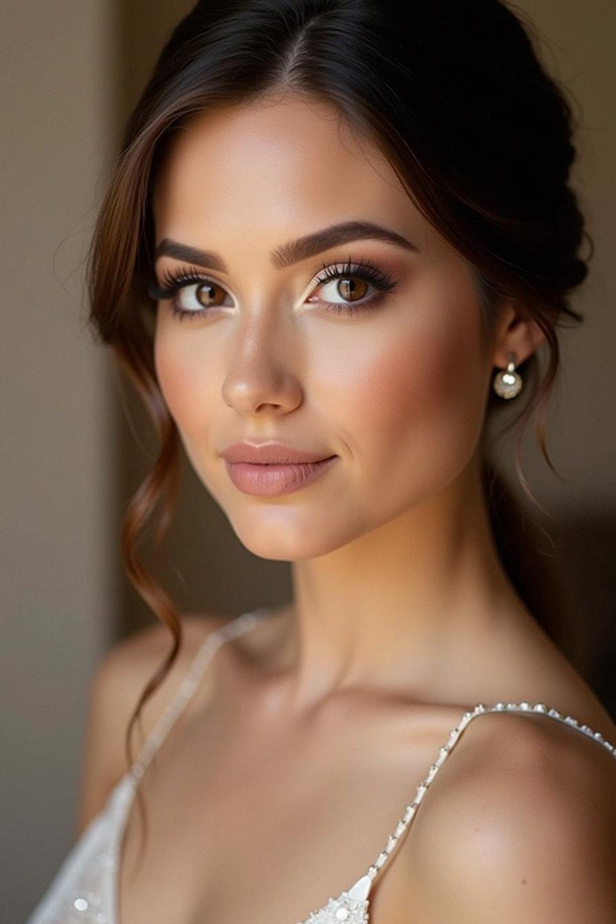 Soft Glam Bridal Hair & Makeup