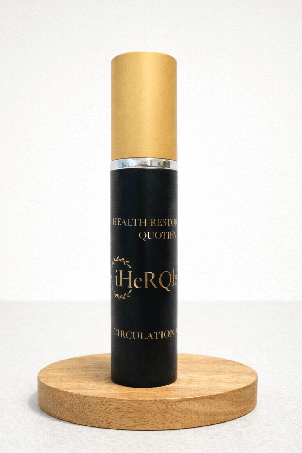 Single bottle of iHeRQles quantum nutrition spray