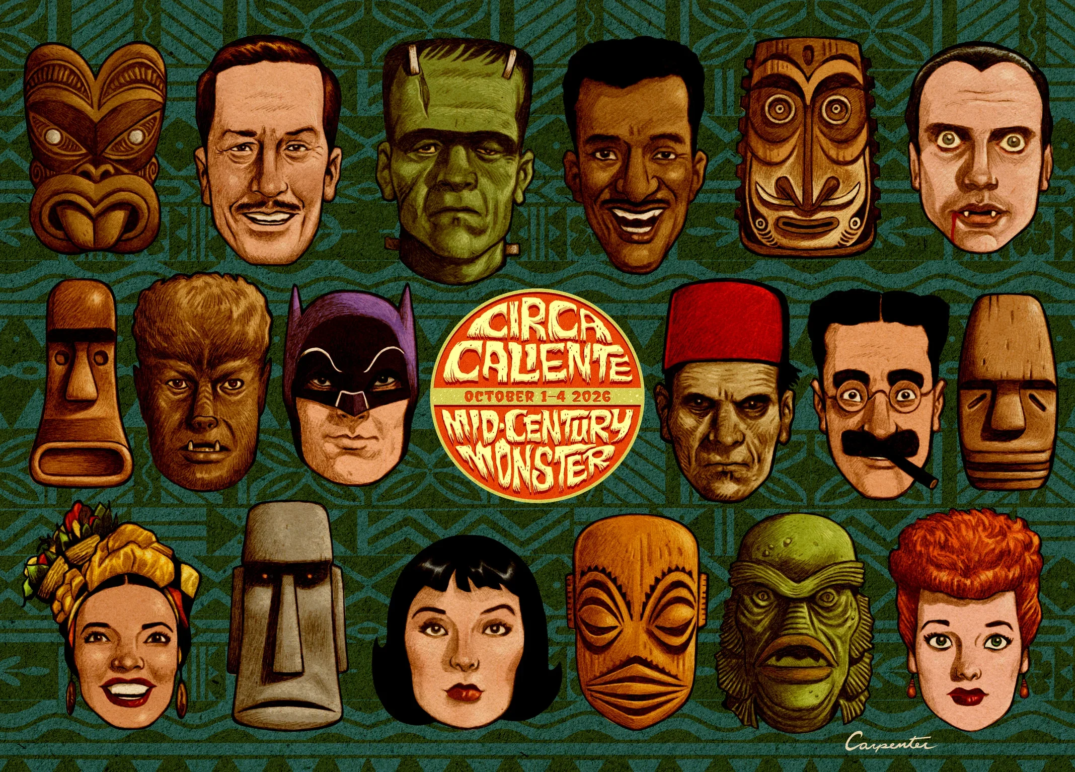 Circa Caliente - Mid Century Monster