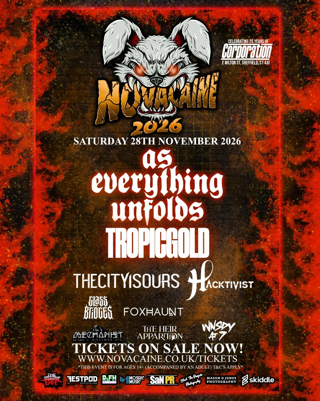Novacaine Festival 2026 Levels Up with Massive Final Wave Announcement