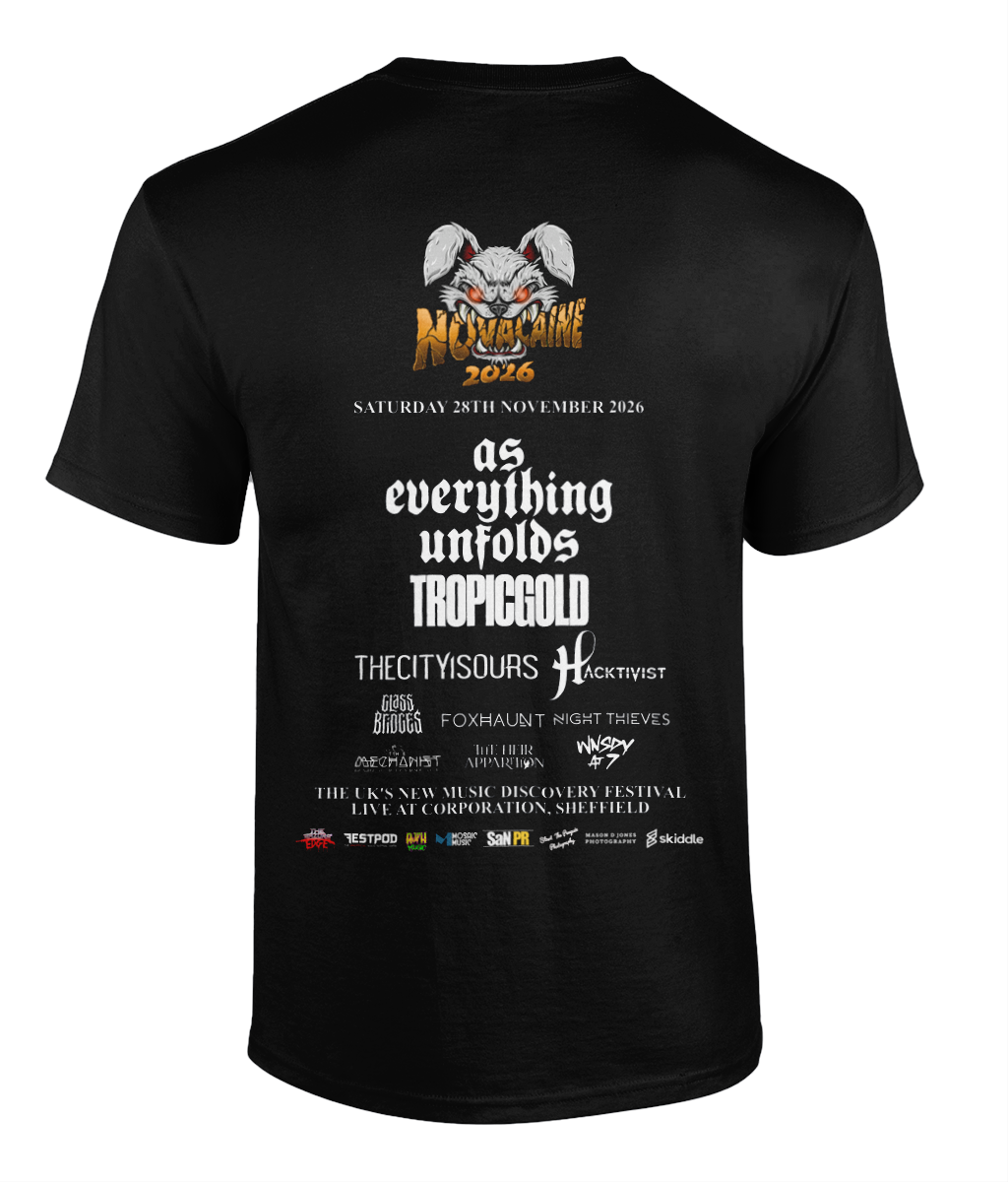Novacaine Festival 2026 Tee (Pre-Order)