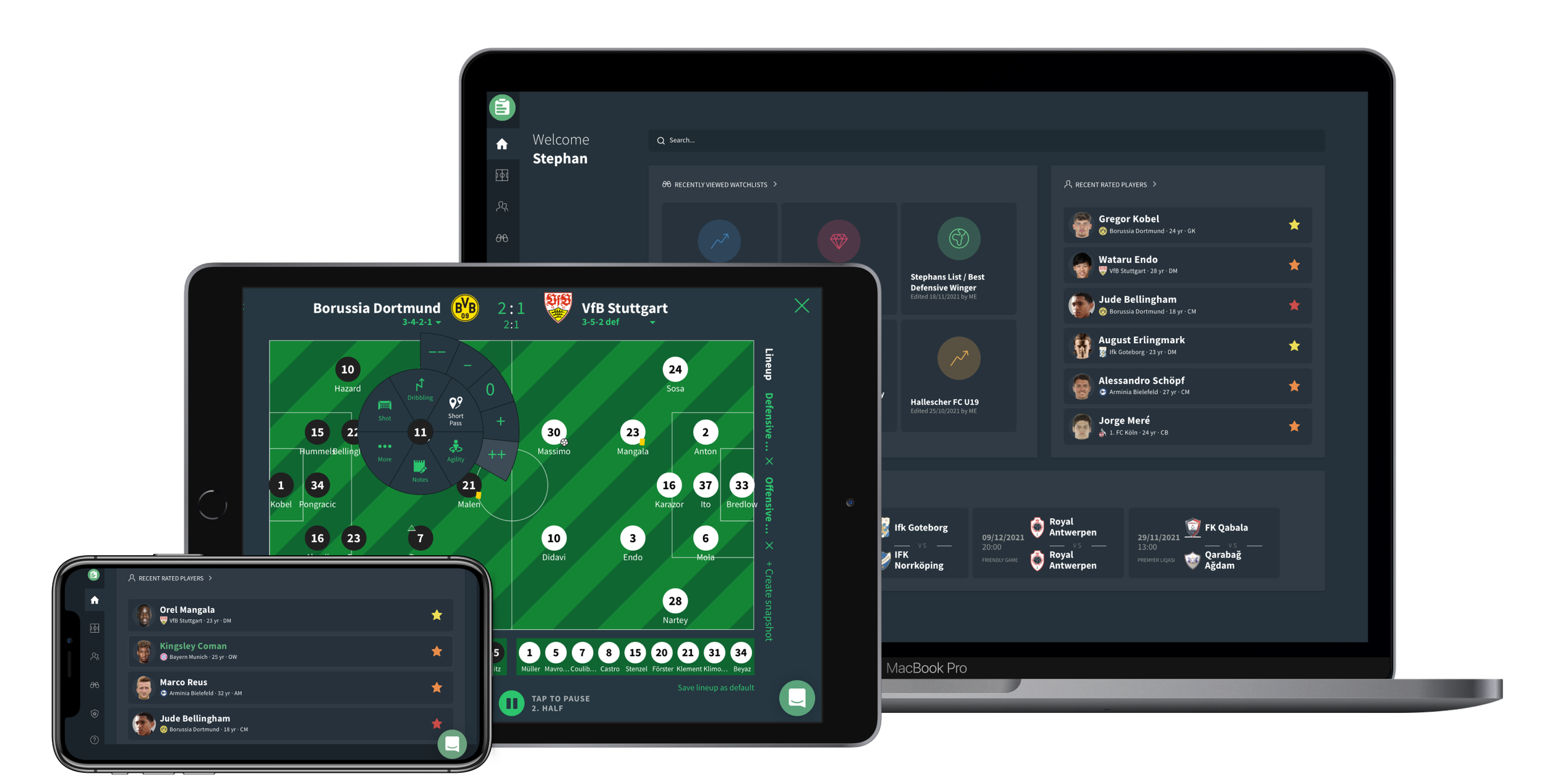 Evaluación y selección del jugador