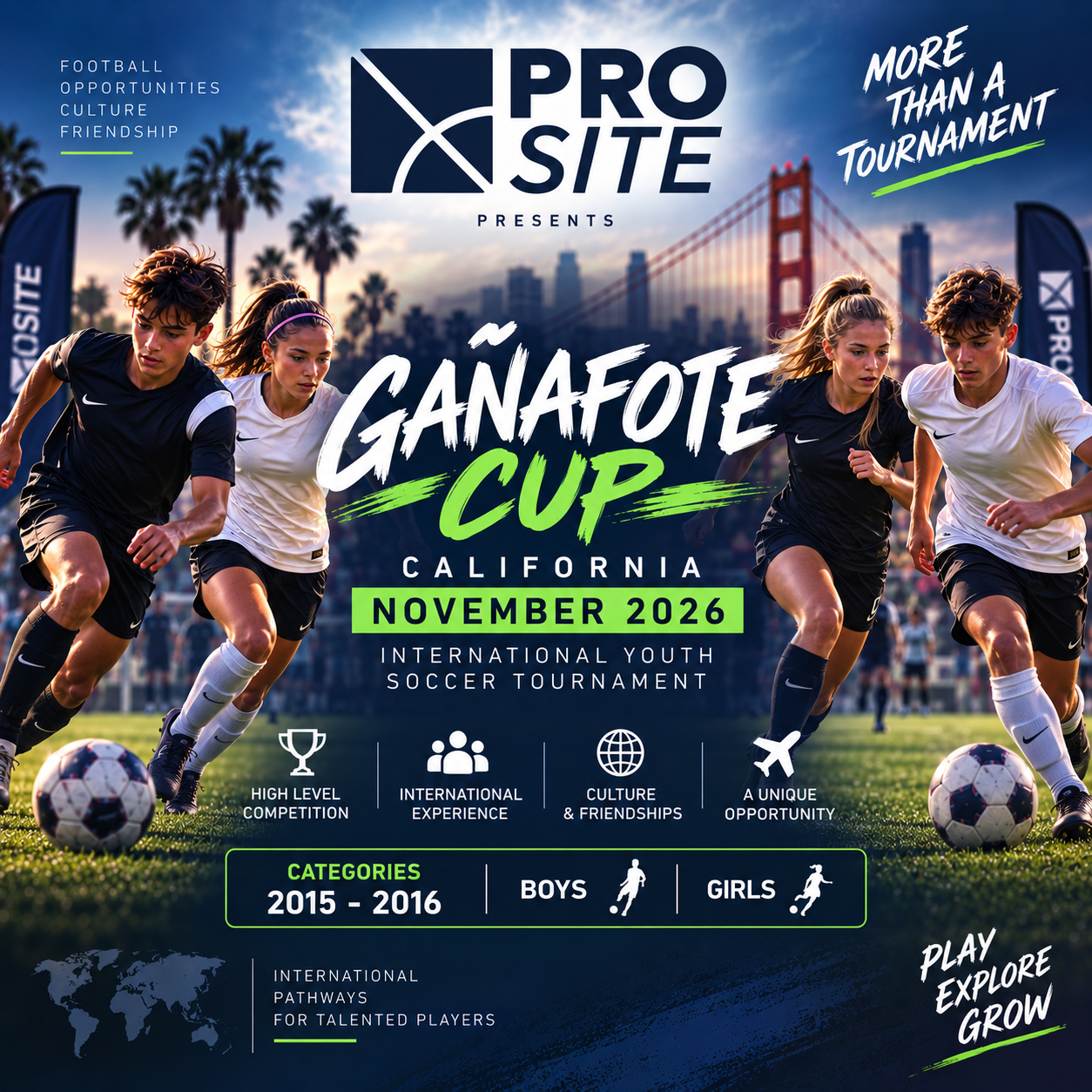 Torneo Gañafote cup en California