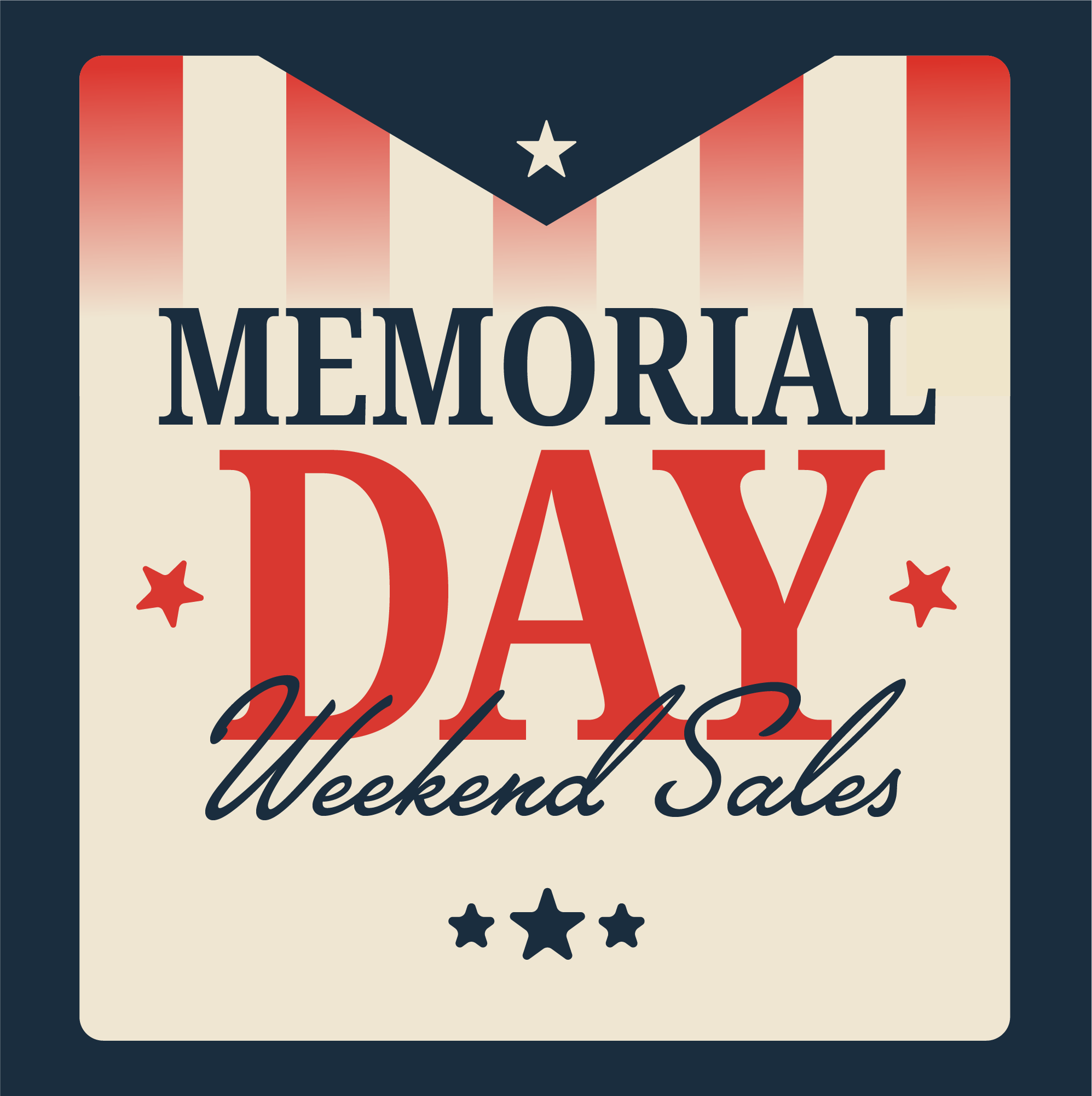 Memorial Day Weekend Sales