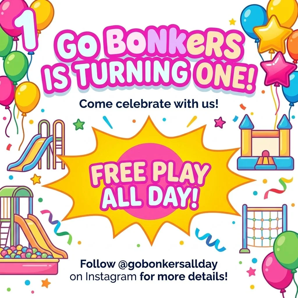 Go Bonkers 1 Year Anniversary