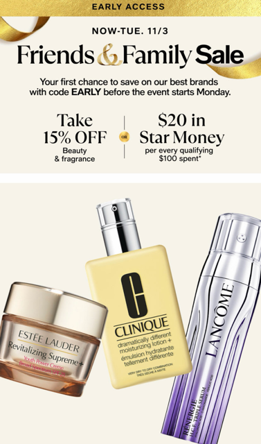 Macy's Friends & Family Sale