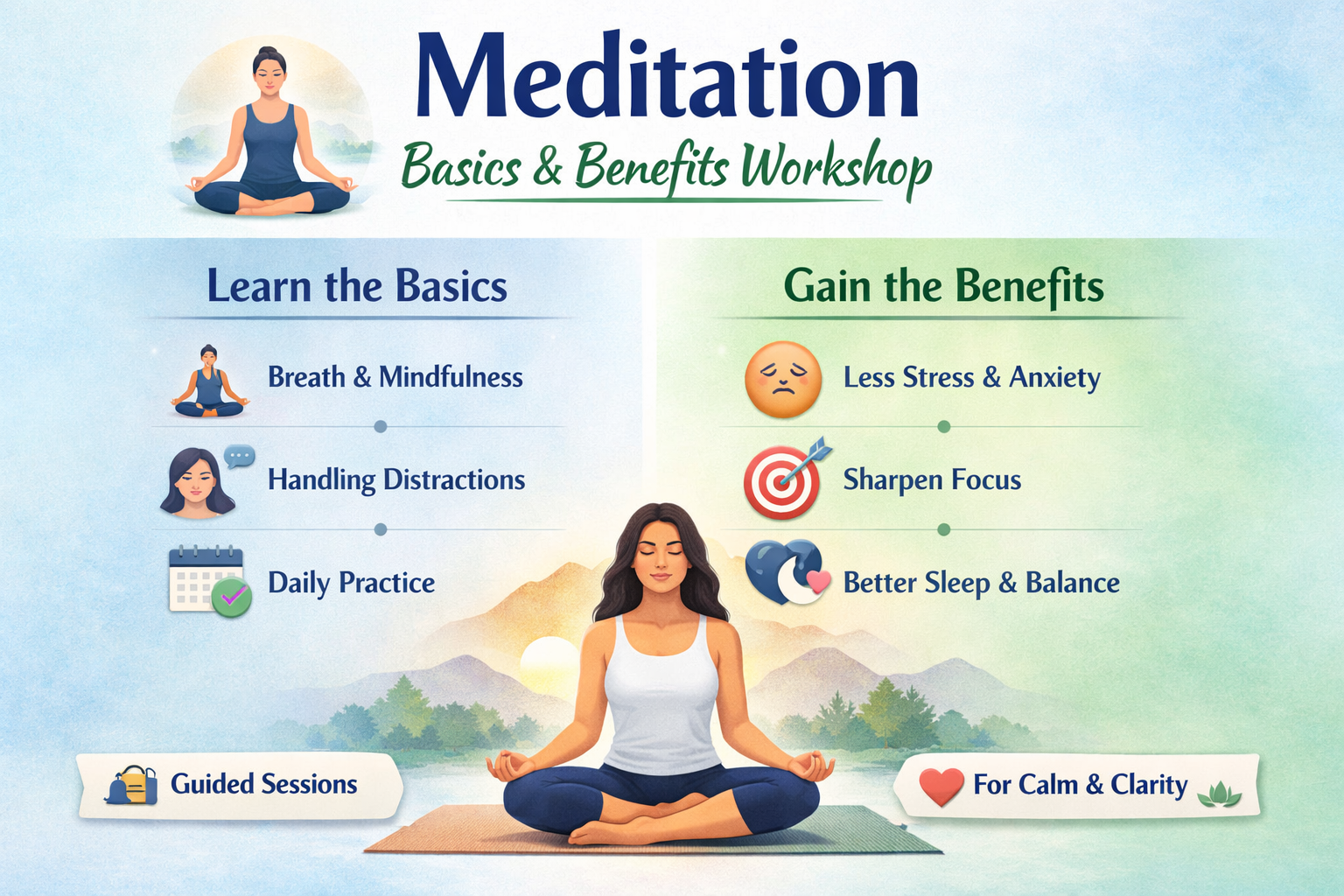 Basics & Benefits to Meditation