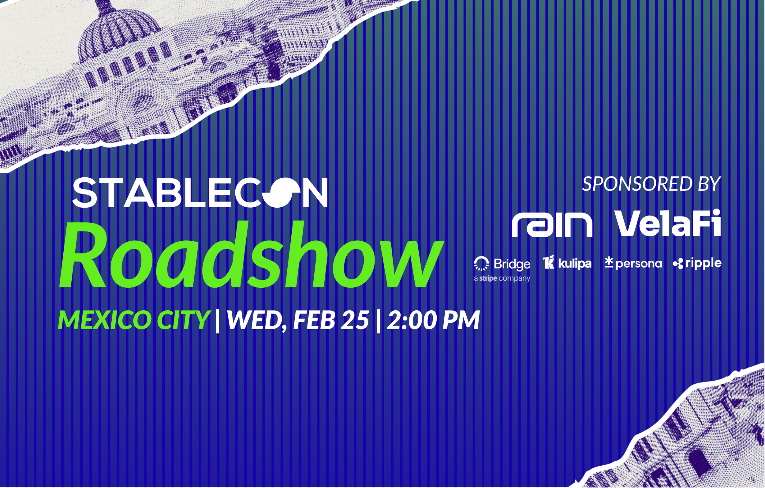 STABLECON ROADSHOW BY RAIN AND VELAFI