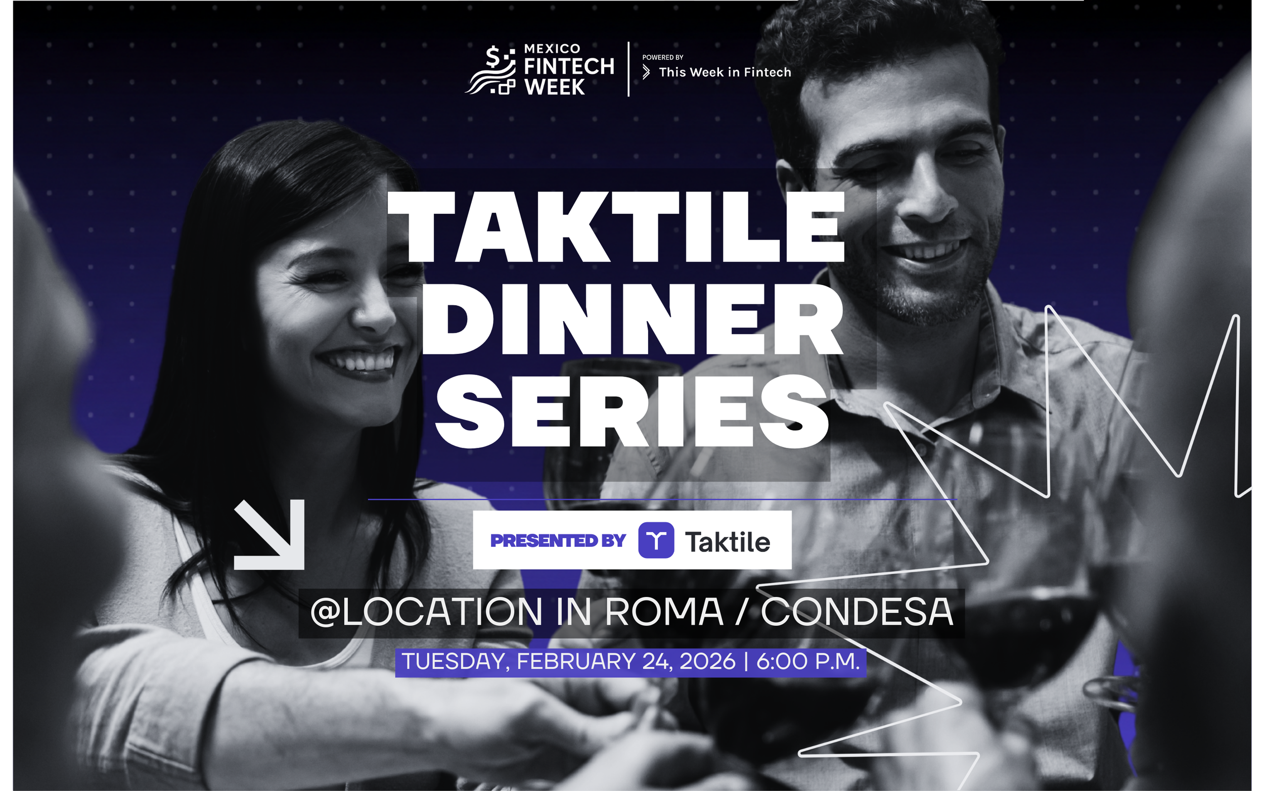 TAKTILE DINNER SERIES BY TAKTILE