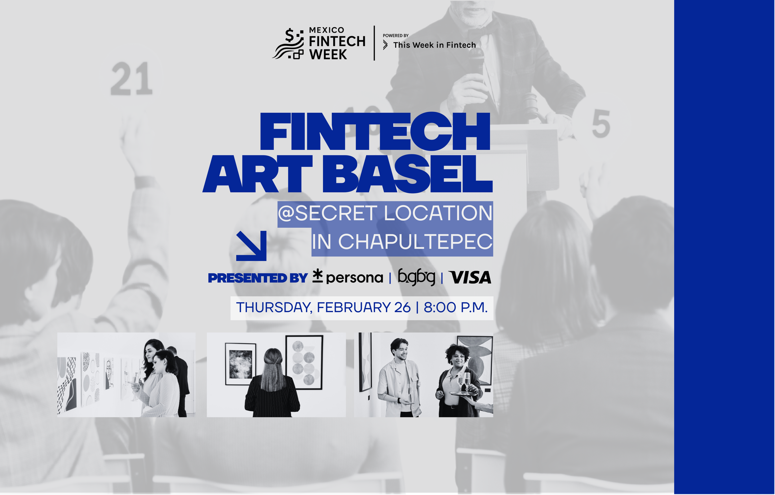 FINTECH ART BASEL BY PERSONA, BGBG AND VISA