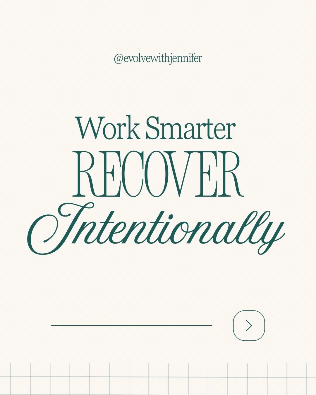 Work-life balance isn&rsquo;t about splitting your day evenly ⚖️

It&rsquo;s about managing your energy and regulating your nervous system so you can stay productive without burning out.

High achievers struggle with this most because slowing down ca