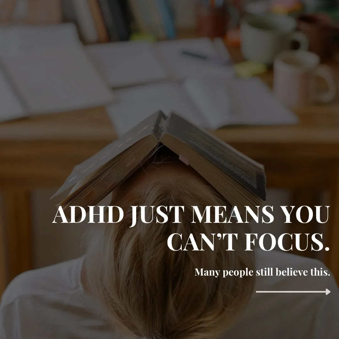 Most people think ADHD looks like not paying attention.

But the reality?

It often looks like trying harder than everyone else just to keep up.
Trying to stay organized.
Trying to start tasks.
Trying to keep your brain from jumping to ten different 