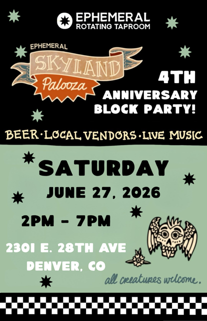 Skyland Palooza 4th Anniversary Block Party