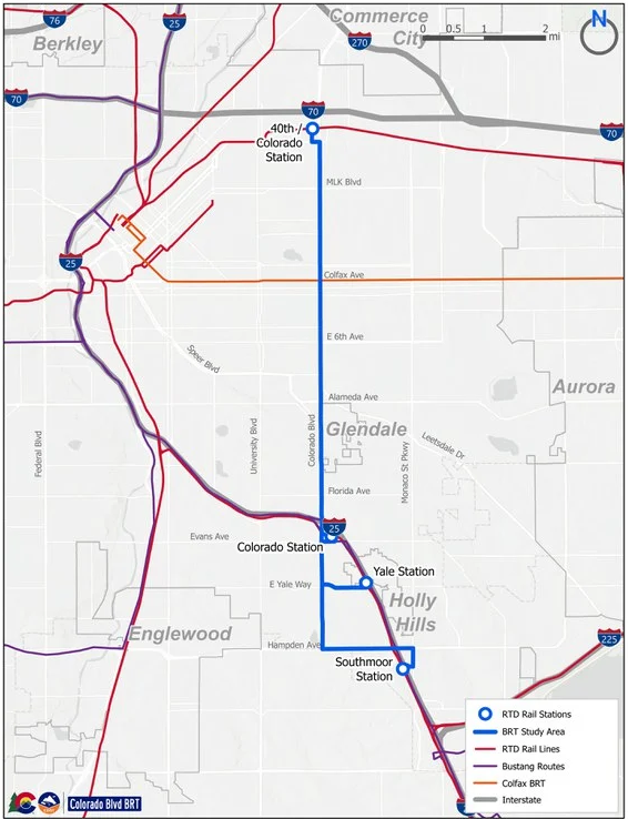 Colorado Blvd Bus Rapid Transit
