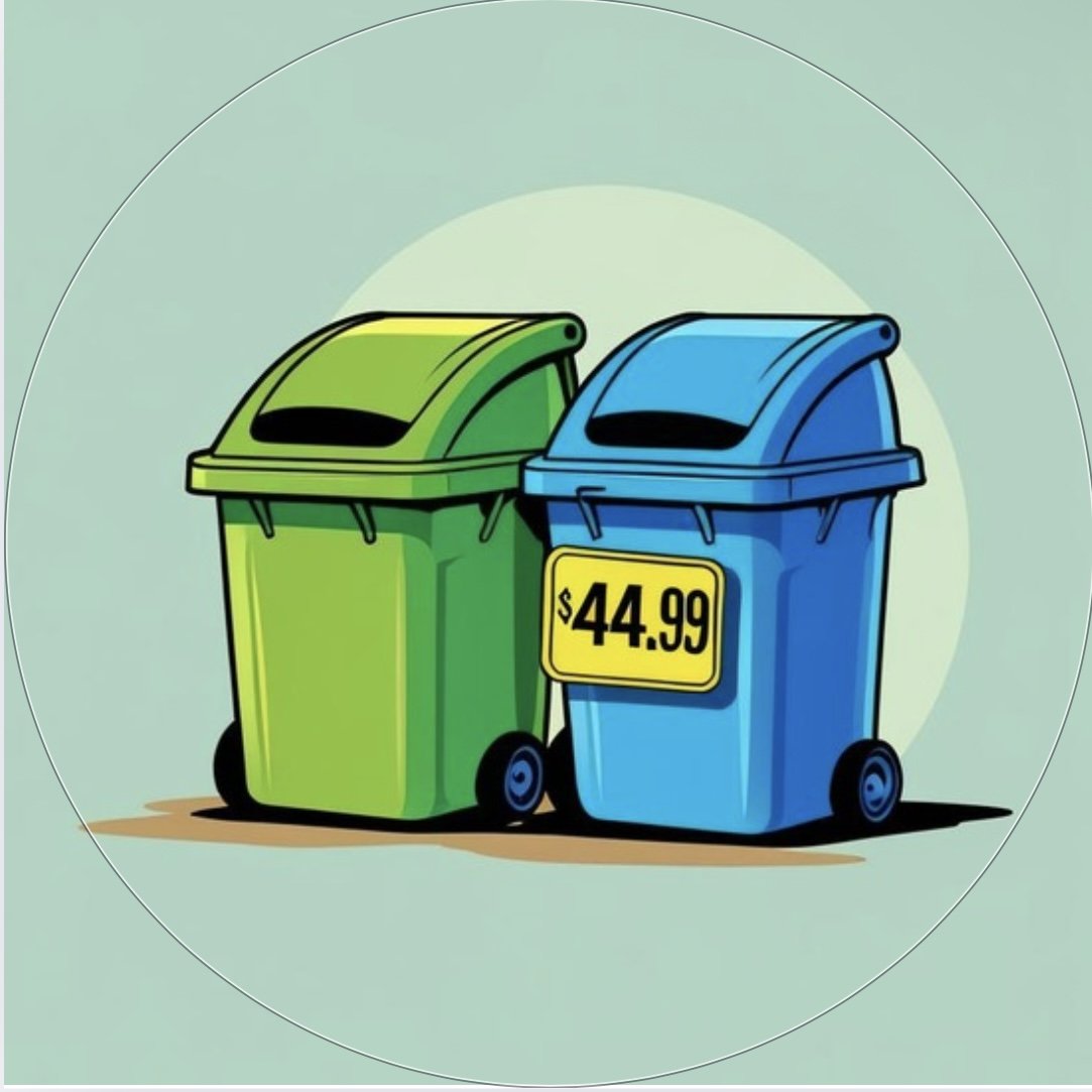 Double Trash Bin Deep Clean