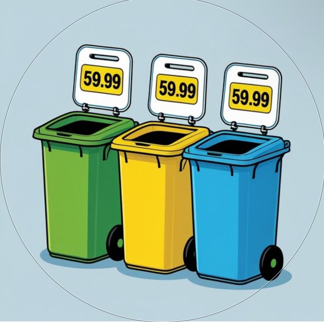 Triple Trash Bin Deep Clean