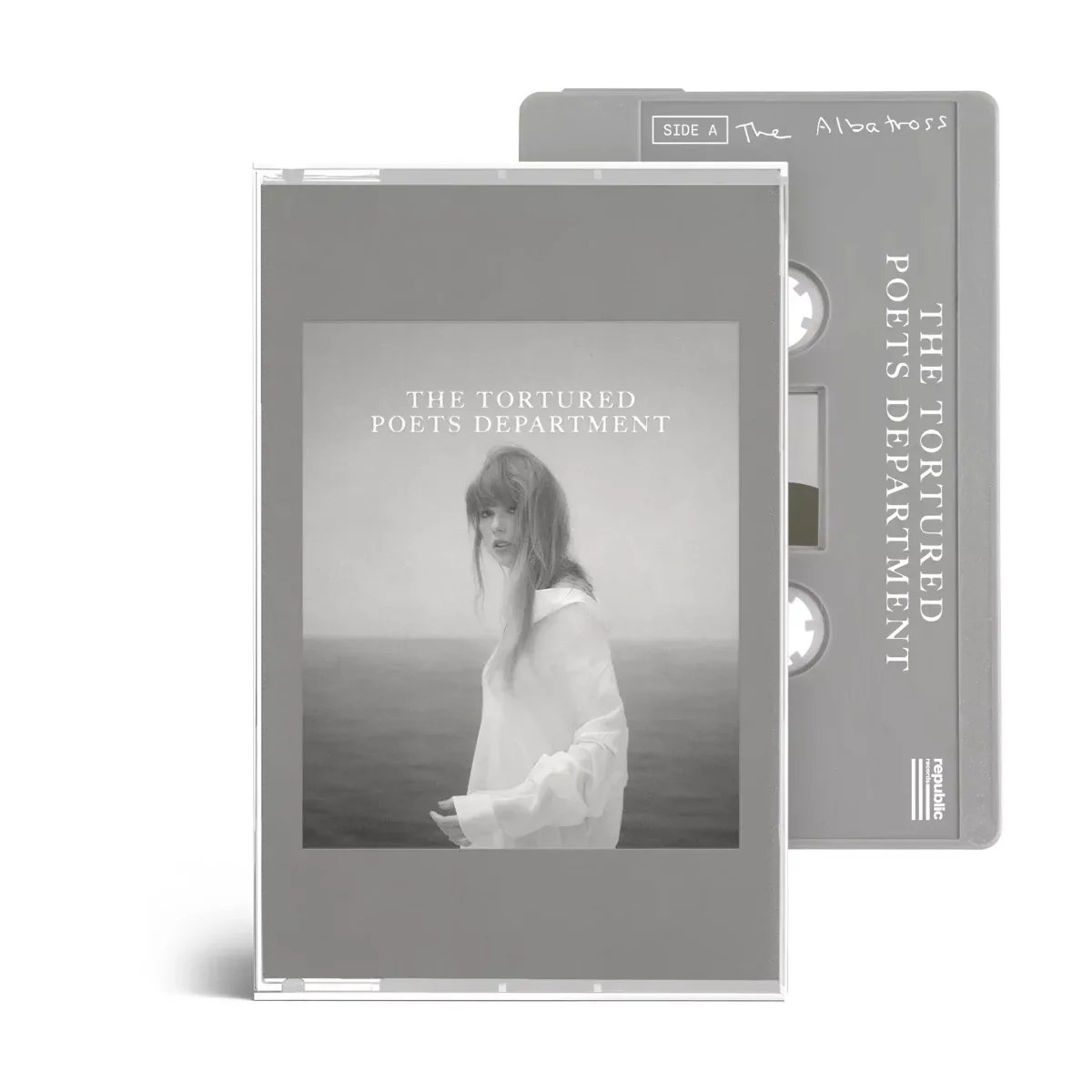 Taylor Swift - The Tortured Poets Department (The Albatross Cover,  Gray Jewel Case)
