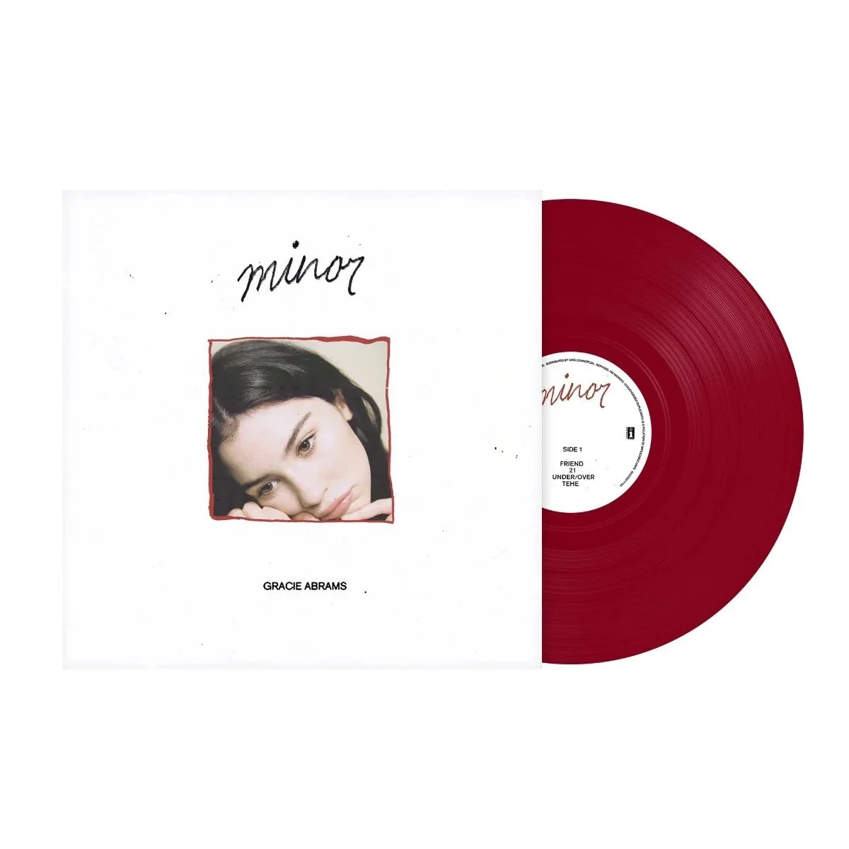 Gracie Abrams - Minor (5 Year Anniversary) [Red Vinyl 12" EP]
