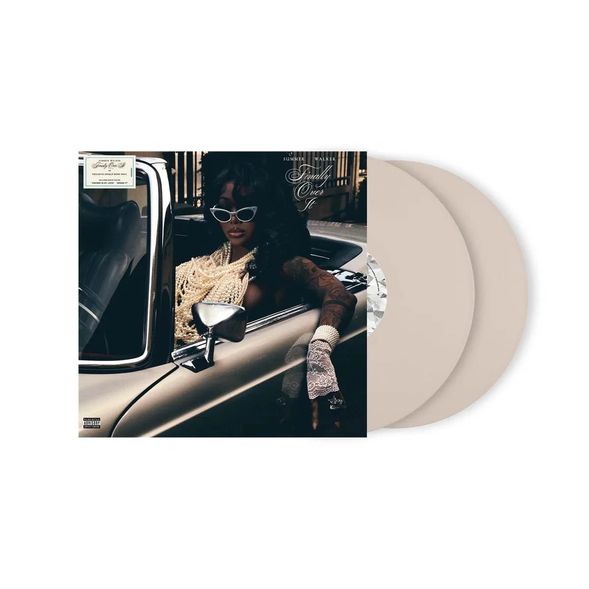 Summer Walker - Finally Over It [Explicit Content] Indie Exclusive, Limited Edition, Bone Colored Vinyl, Alternate Cover)